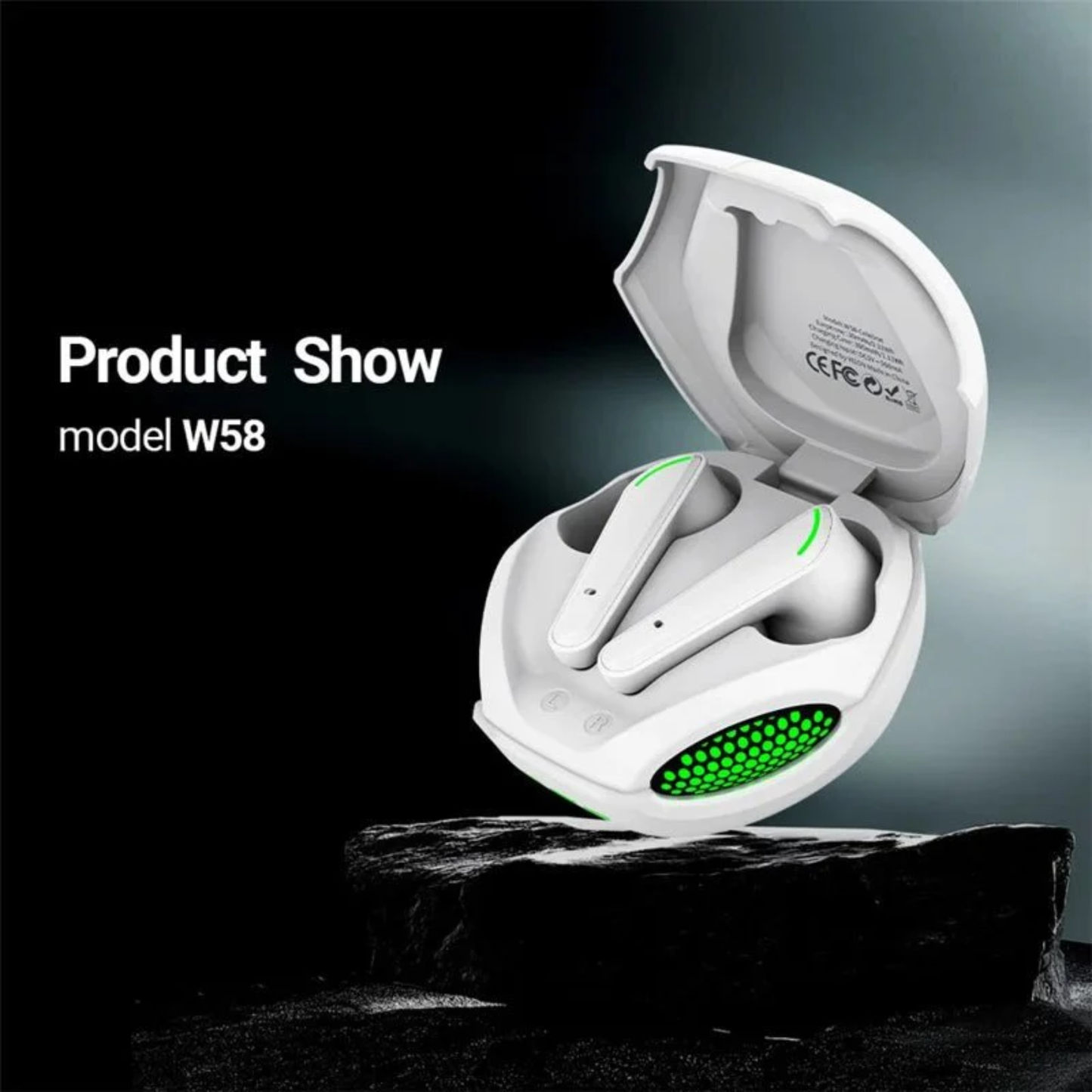TWS Wireless Gaming Headset HiFi Stereo Sound with Low Latency Mode