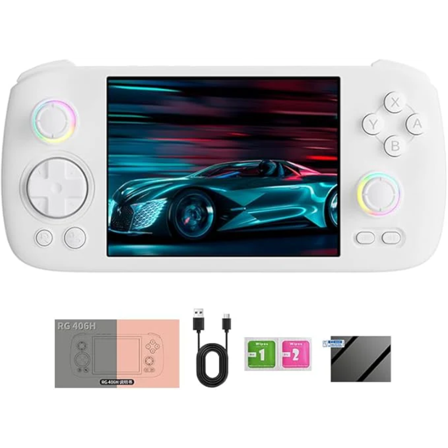 HEPU Double-Rocker Retro Handheld Gaming Console (HP-MT06) Portable Retro Gaming Device