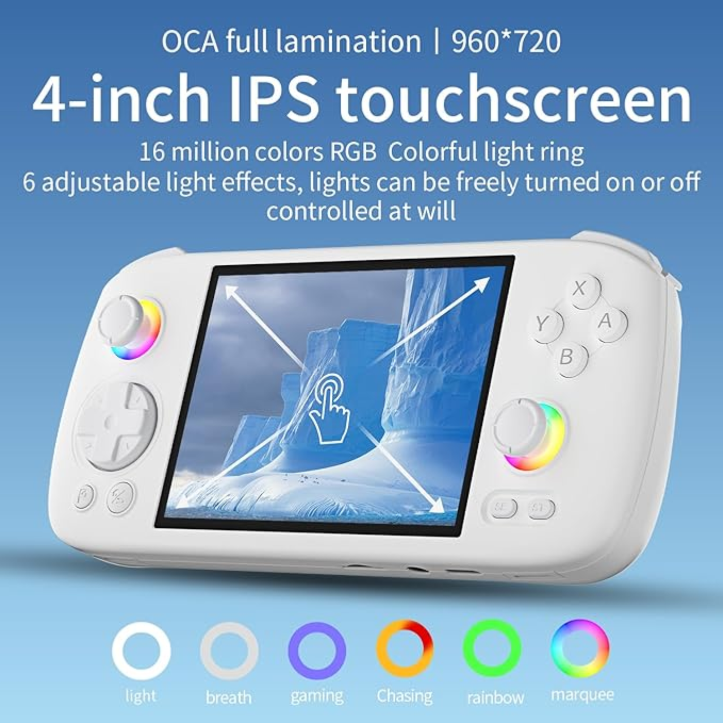 HEPU Double-Rocker Retro Handheld Gaming Console (HP-MT06) Portable Retro Gaming Device
