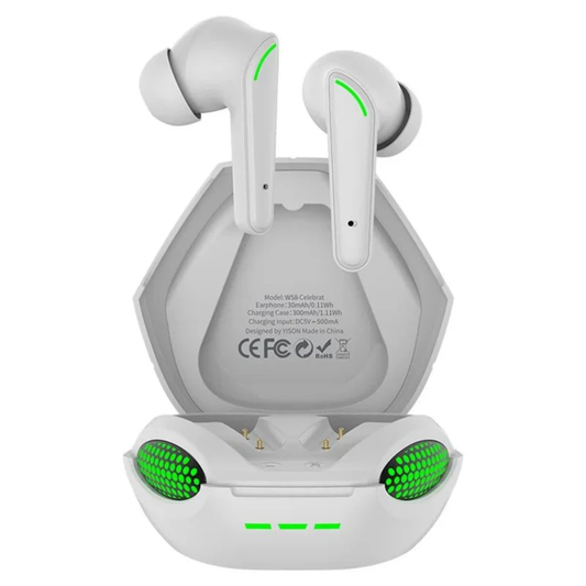 TWS Wireless Gaming Headset HiFi Stereo Sound with Low Latency Mode
