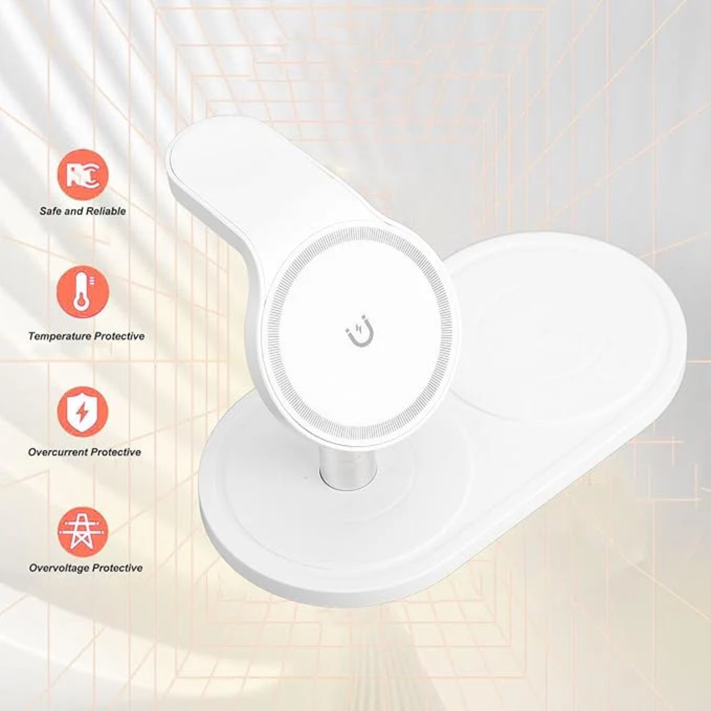 Multifunctional Wireless Charger Fast All in One Charging Solution