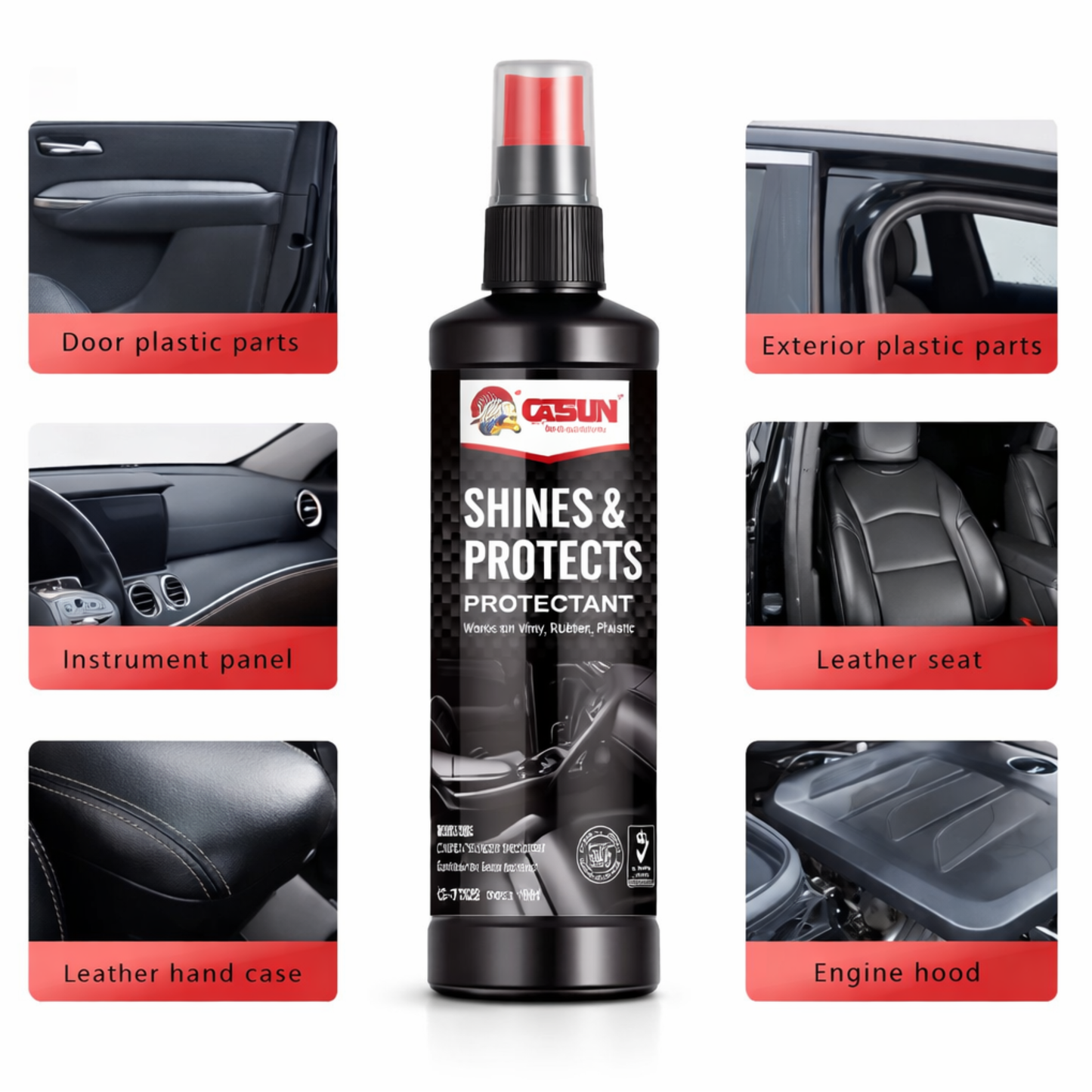 Car Dashboard Protectant (118ml) Protect and Restore Interior Surfaces