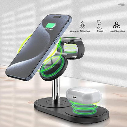 Multifunctional Wireless Charger Fast All in One Charging Solution