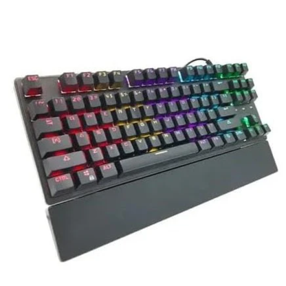 RGB Rainbow Gaming Keyboard Mechanical Performance with Dynamic Lighting