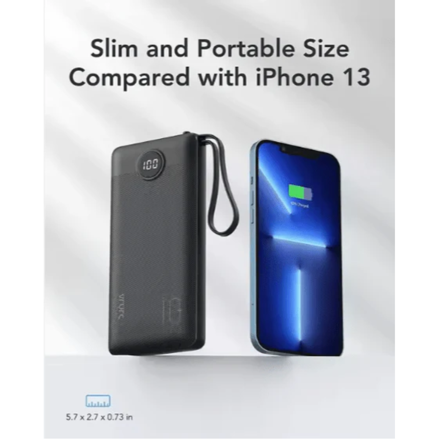 Portable Charger 10,000mAh Fast Charging Power Bank