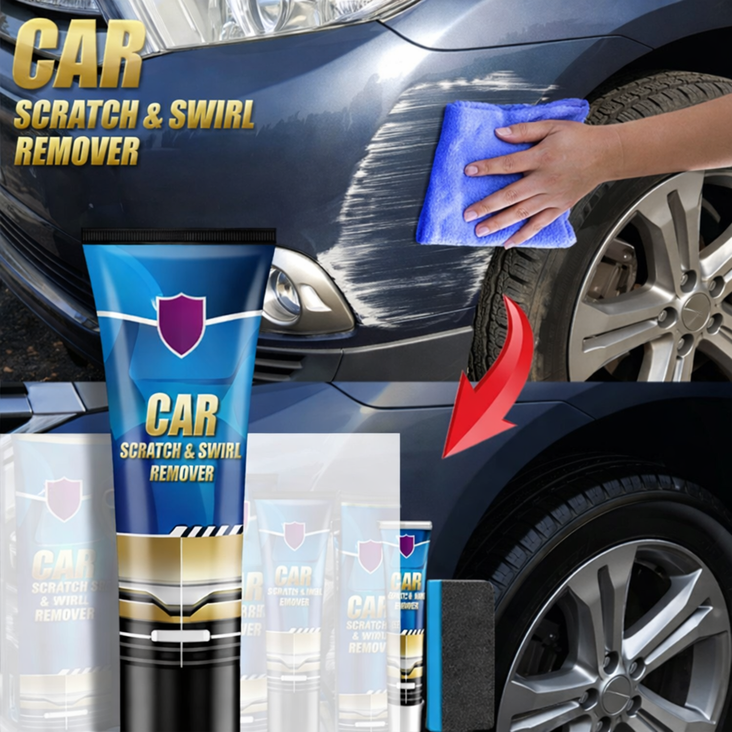 RAYHONG - Car Scratch & Swirl Remover