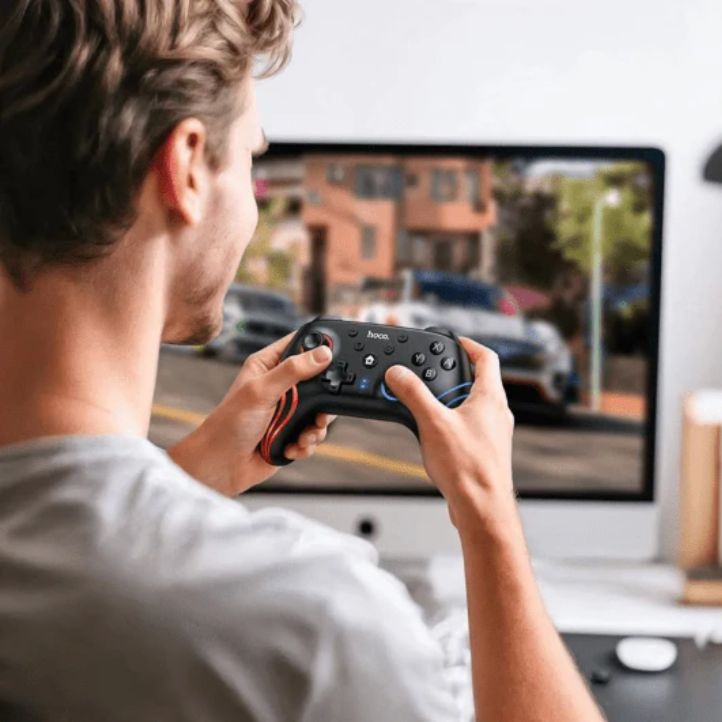 Hoco Multi Function Wireless Game Controller Smooth Gaming Across Platforms