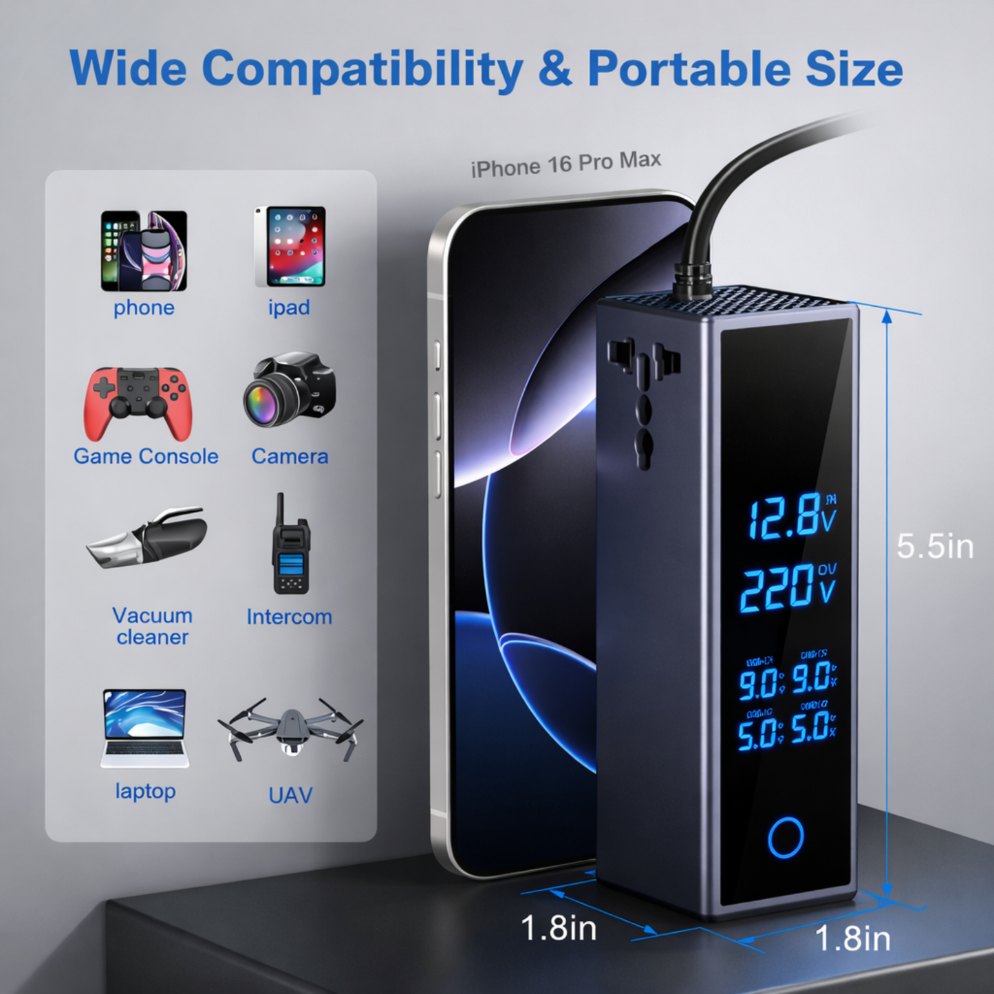 Socket Car Power Inverter