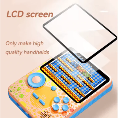 Retro Classic Game Console Portable HD Gaming for Kids