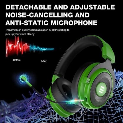 EKSA Pro 2-in-1 Gaming Headset 7.1 Surround Sound – Immersive Audio for Gamers