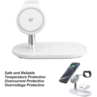 Multifunctional Wireless Charger Fast All in One Charging Solution
