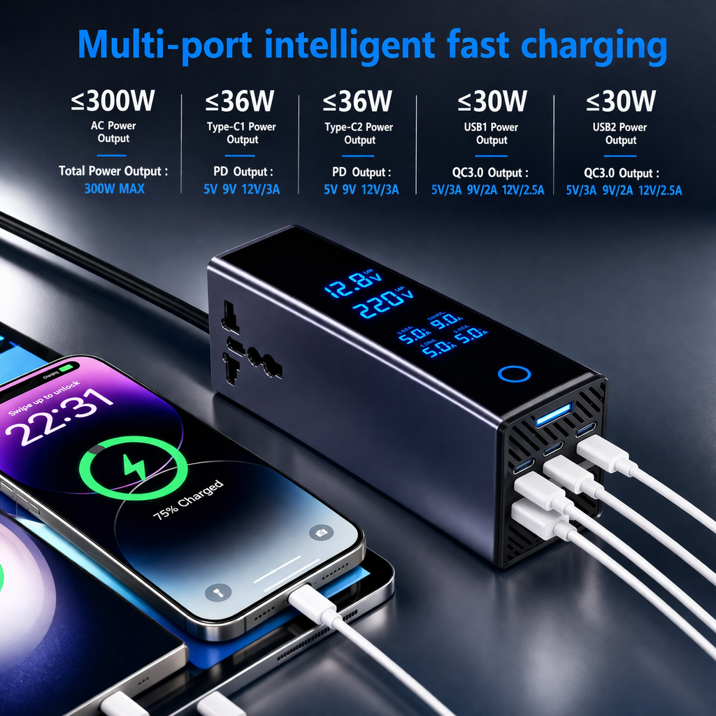 Socket Car Power Inverter