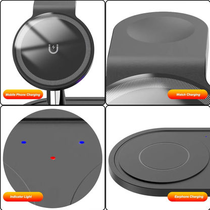 Multifunctional Wireless Charger Fast All in One Charging Solution