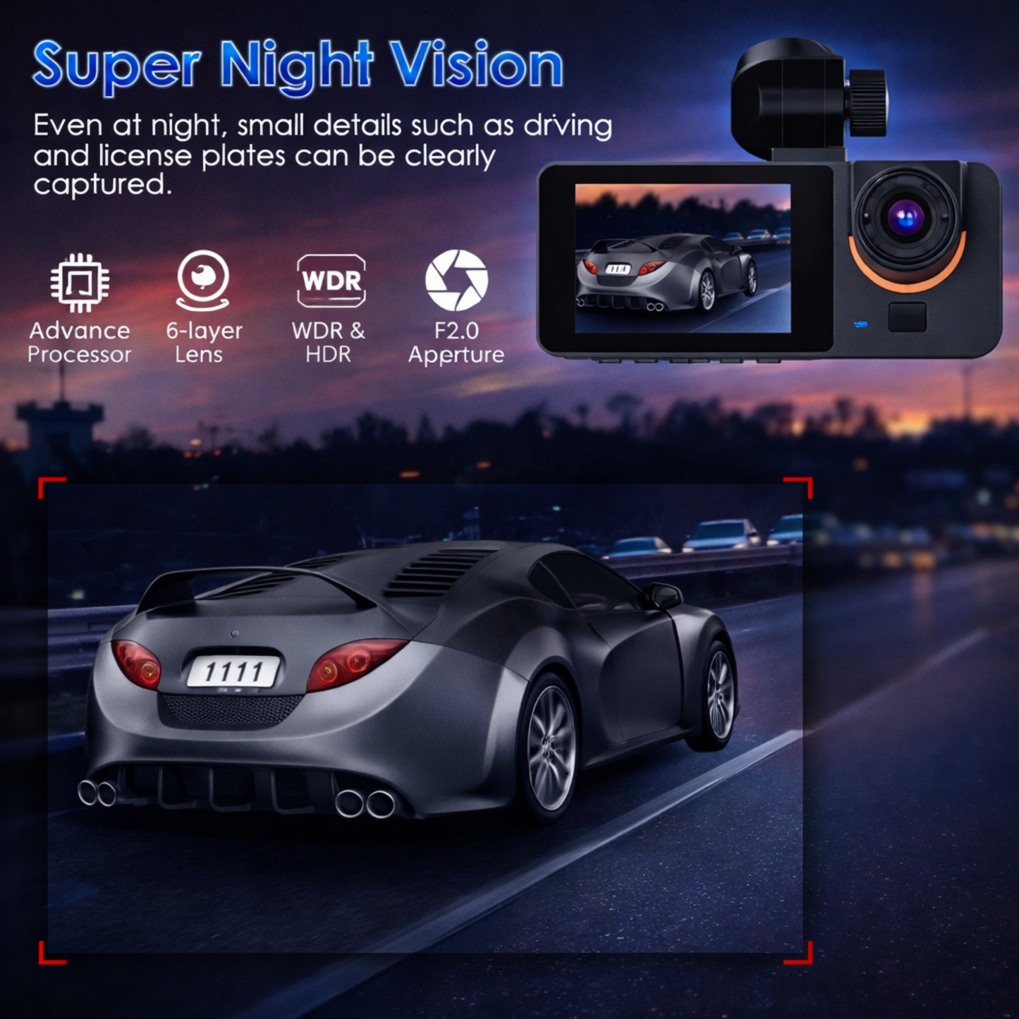 DVR  Car Dash Camera